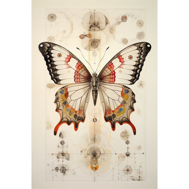 Butterfly Design Canvas